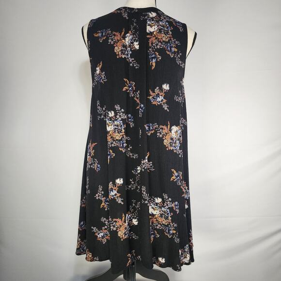 Free People Boho Tunic Flowy Mini Dress - Picture 2 of 7